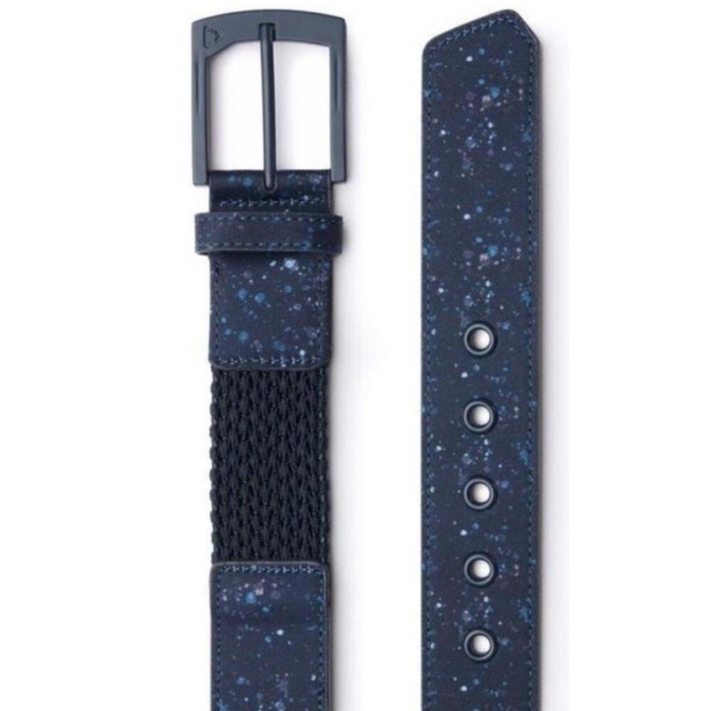 Cuater By Travis Matthew Golf Hybrid Stretch Belt Size 30 Blue Adventure Log